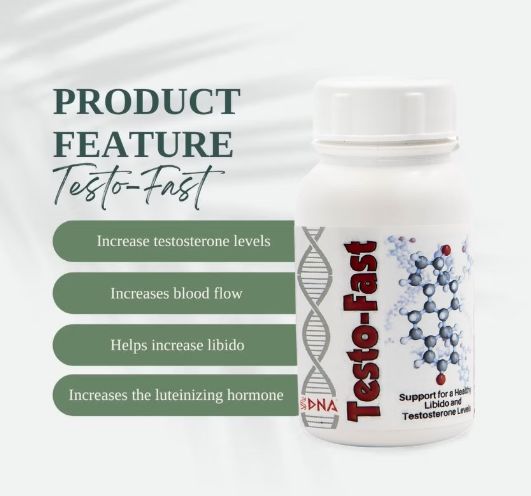 DNA Biopharm - Testofast Capsules - 60's