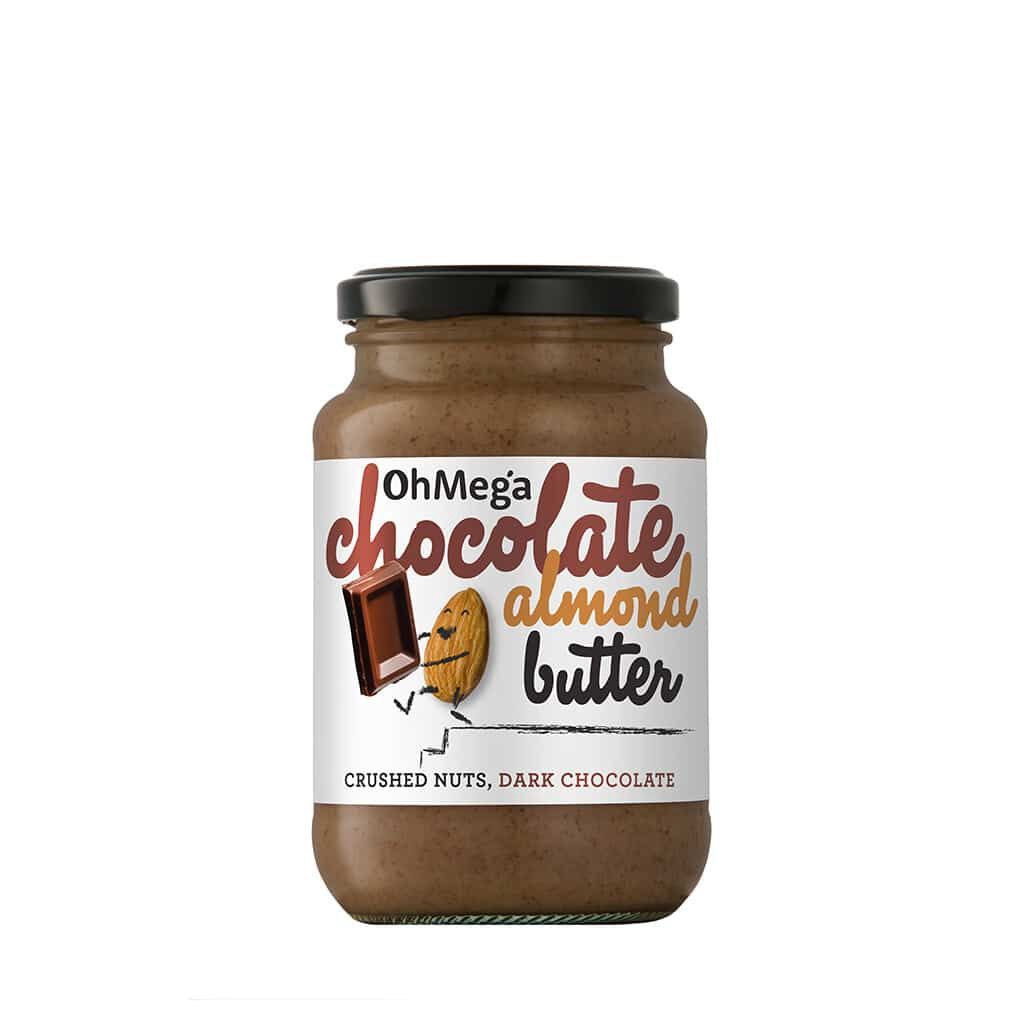 Oh Mega - Chocolate Almond Nut Butter, size: 400g