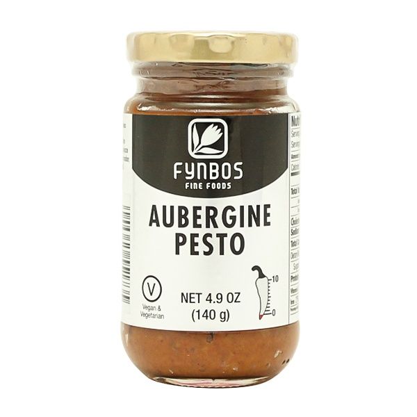 Fine Fynbos Foods - Aubergine pesto - 125ml / 140g Fine Fynbos Foods - Aubergine pesto - 125ml / 140g