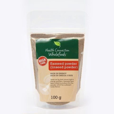 Health Connection Wholefoods - Flaxseed Powder - 100g