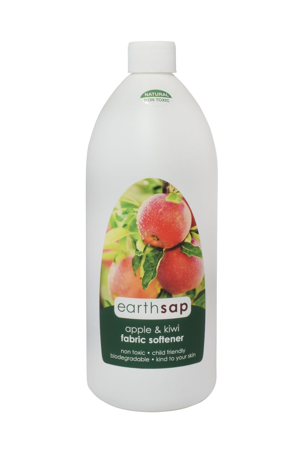 Earthsap - Fabric Softener - 1Litre, fragrance: Apple &amp; Kiwi