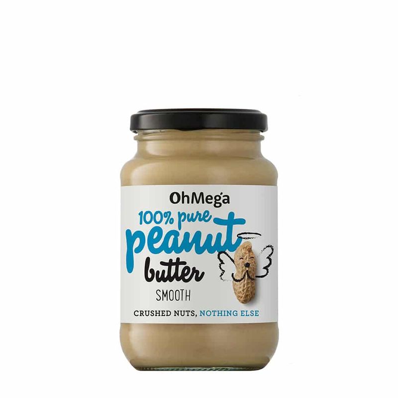 Oh Mega - Pure Peanut Butter - 400g