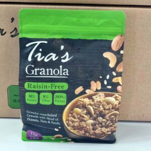 Tia's Muesli - Granola Raisin Free Muesli (Green), size: 1kg