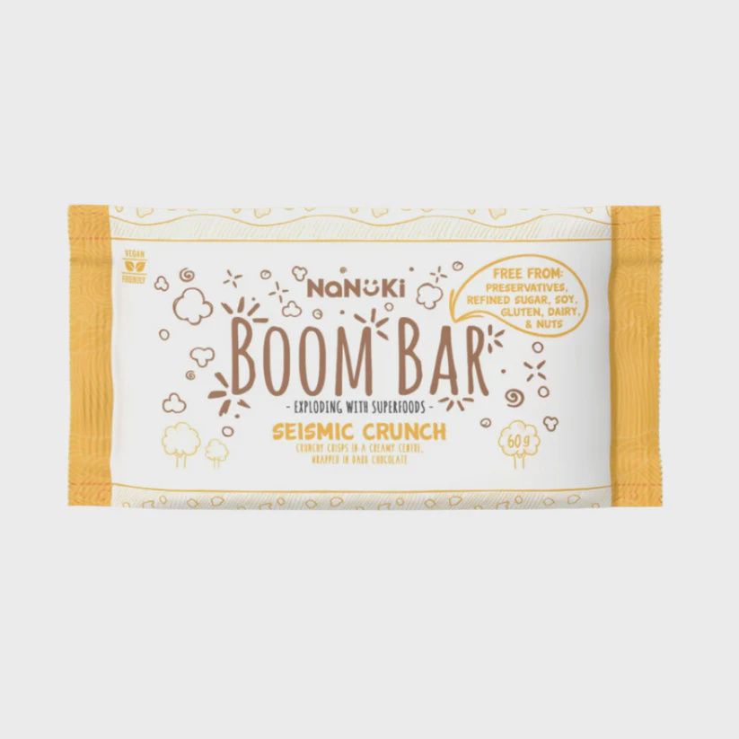 Nanuki - Boom bar - 60g, flavour: Seismic Crunch