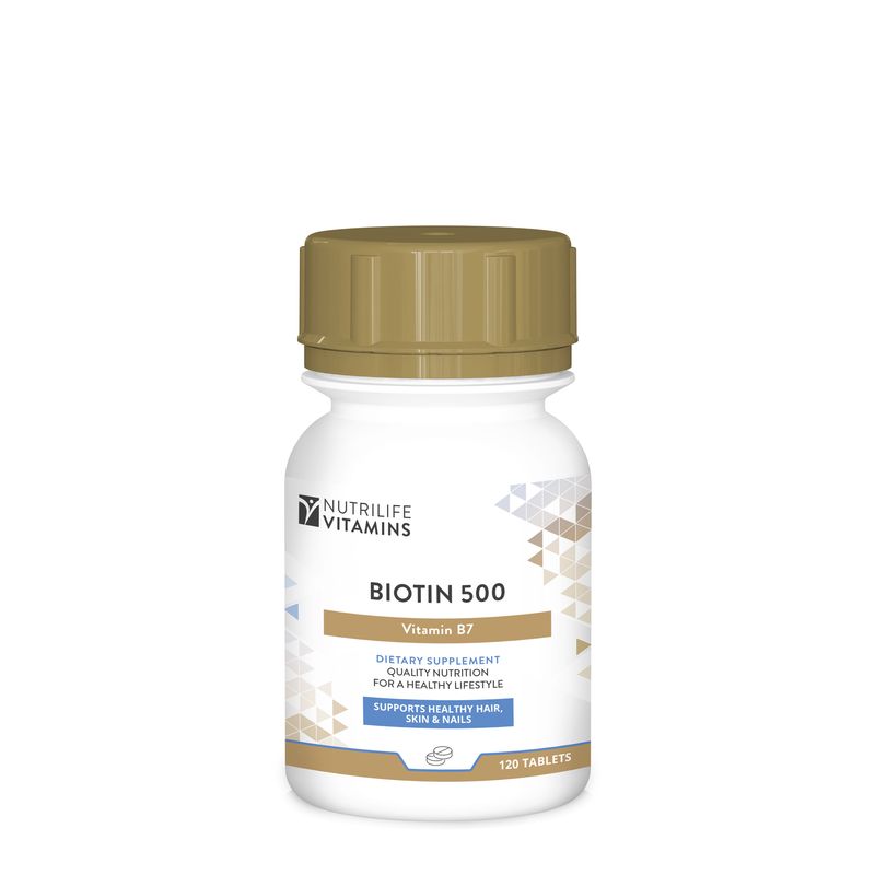 Nutrigreen - Biotin 500UG - 120 tablets