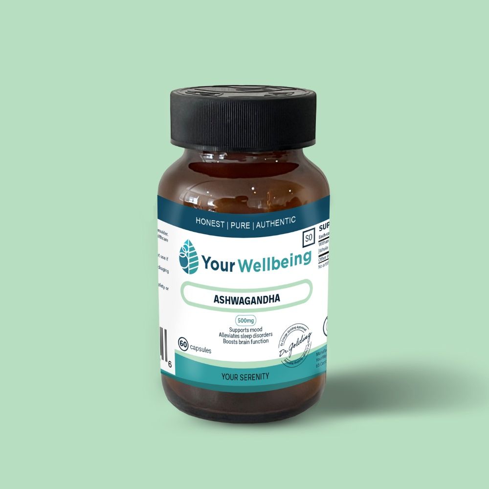 Your Wellbeing - Ashwagandha - 60 Vegicaps