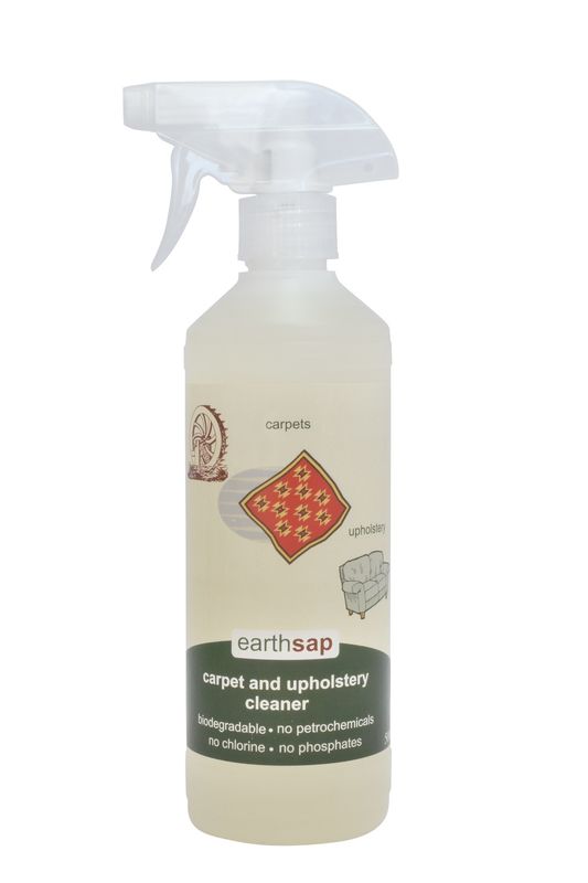 Earthsap - Carpet &amp; upholstery cleaner w/trigger spay - 500ml
