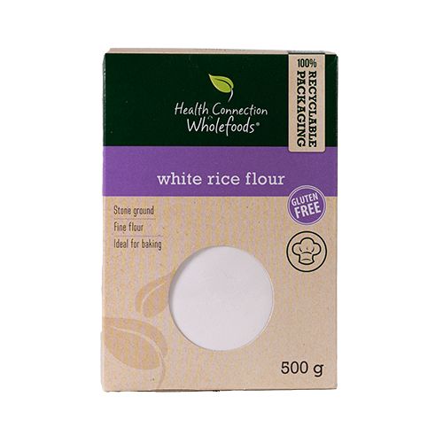 Health Connection Wholefoods - Rice Flour, White, Stoneground - 500g