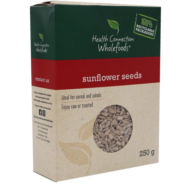 Health Connection Wholefoods - Sunflower Seeds, size: 250g