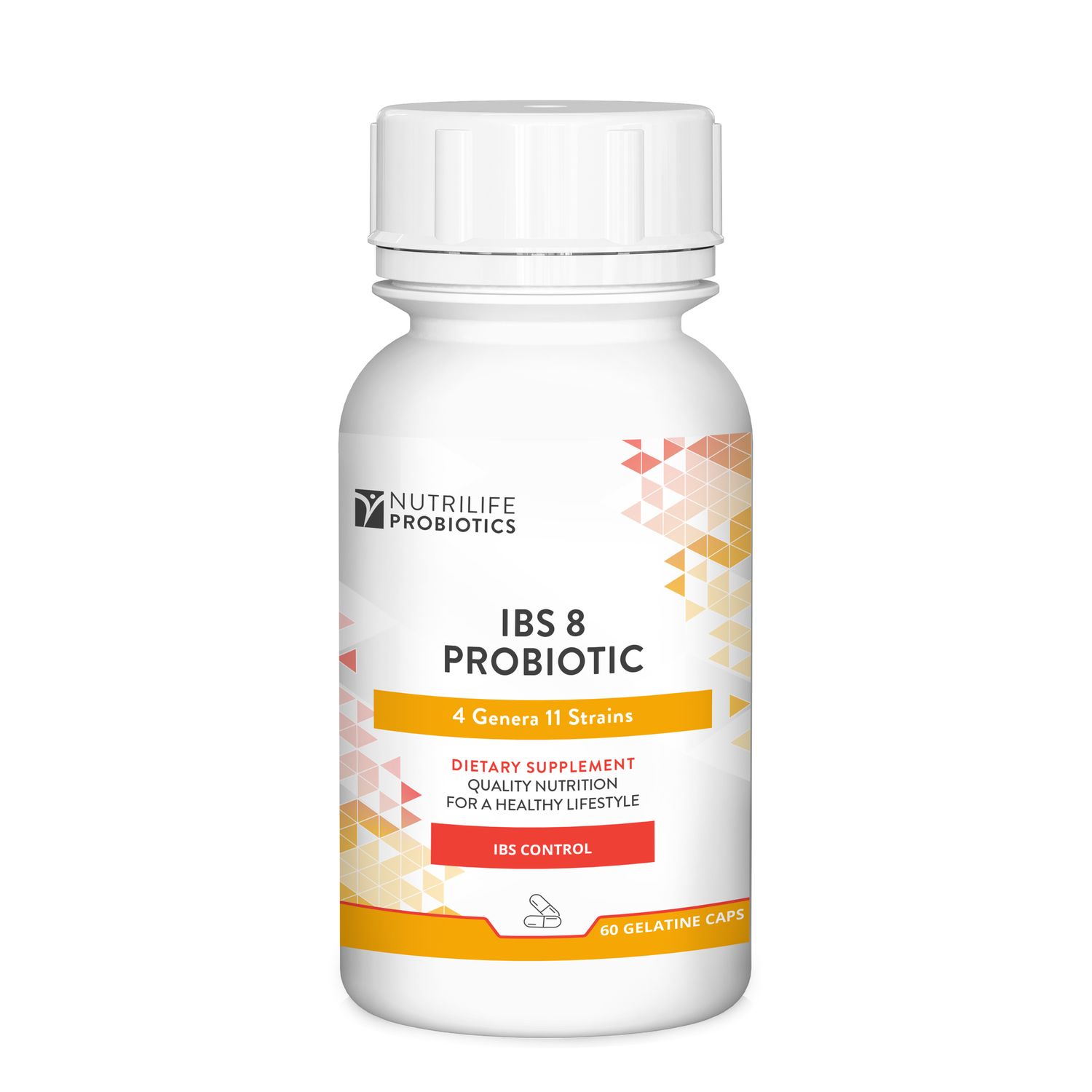 Nutrigreen - Nutrilife Probiotics - IBS 8 - 60Capsules
