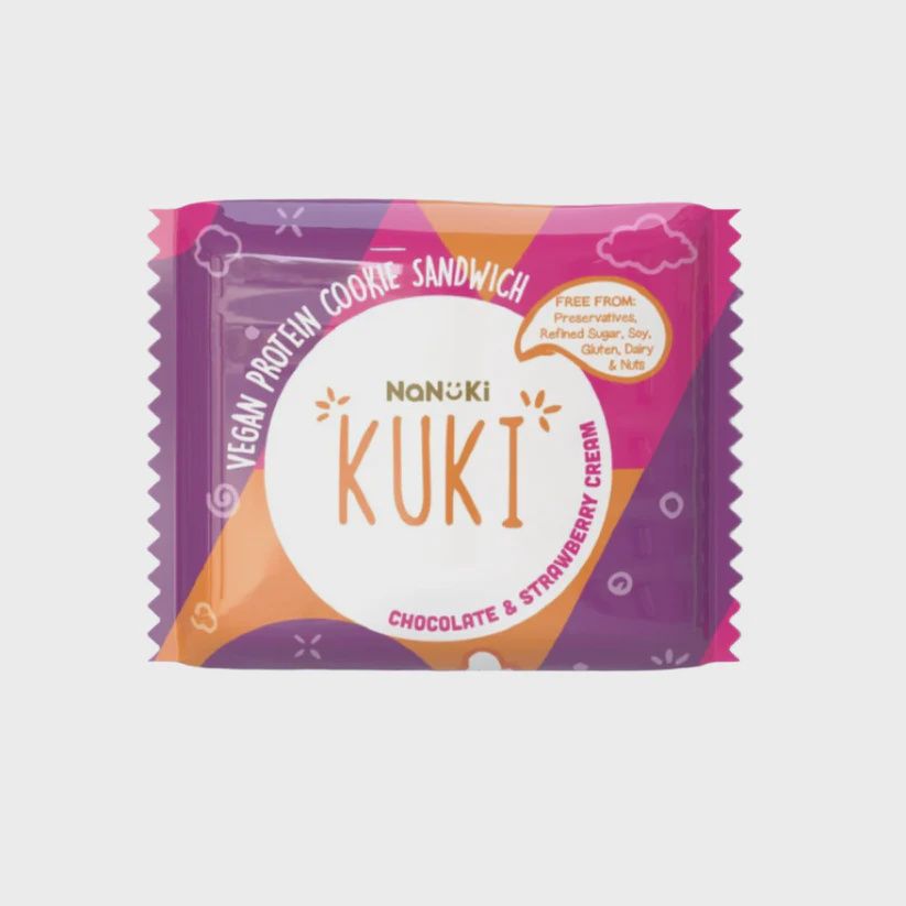 Nanuki - Kuki - 45g Nanuki - Kuki - 45g, flavour: Chocolate and Strawberry
