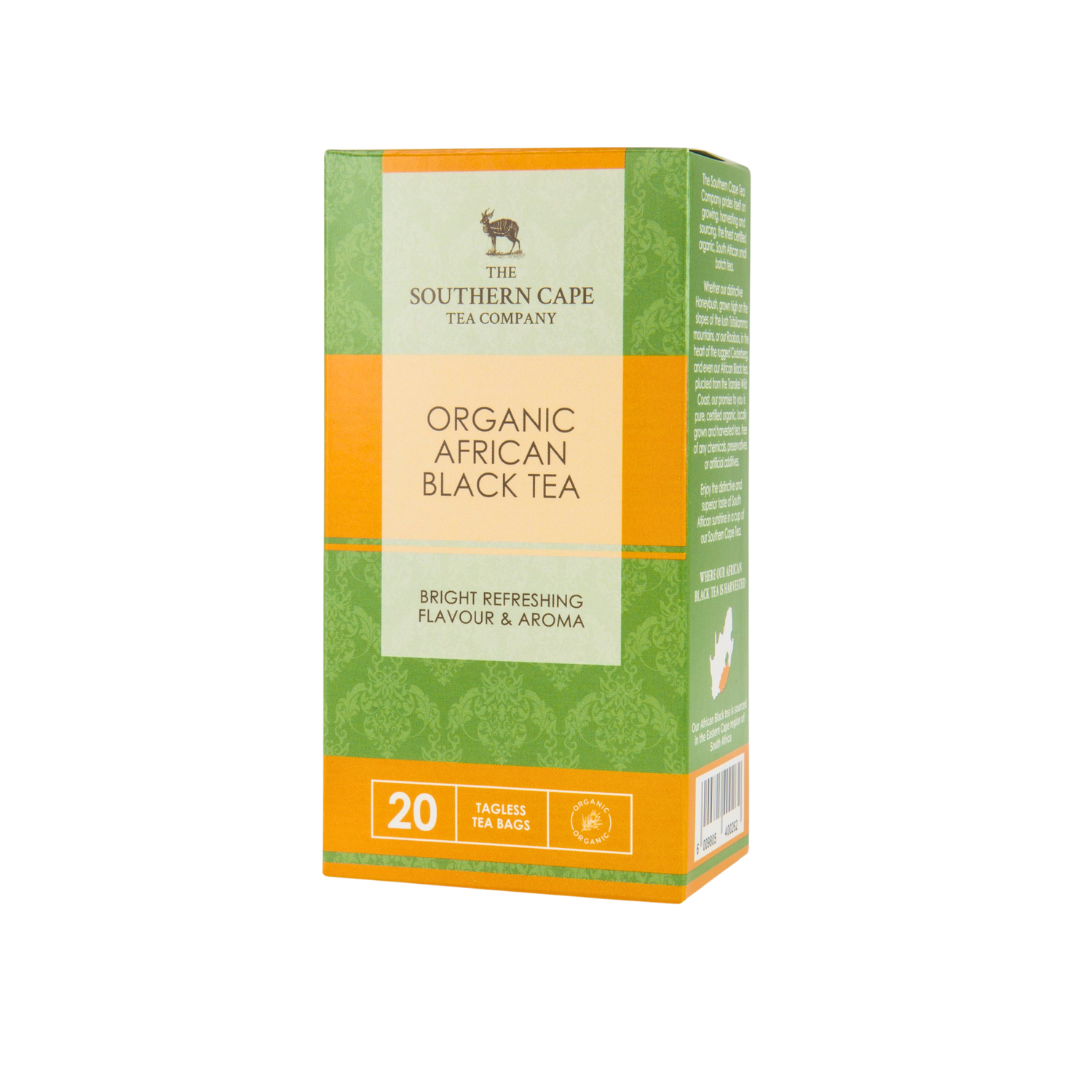 SCT Company - African Black Tea, Organic - 20's