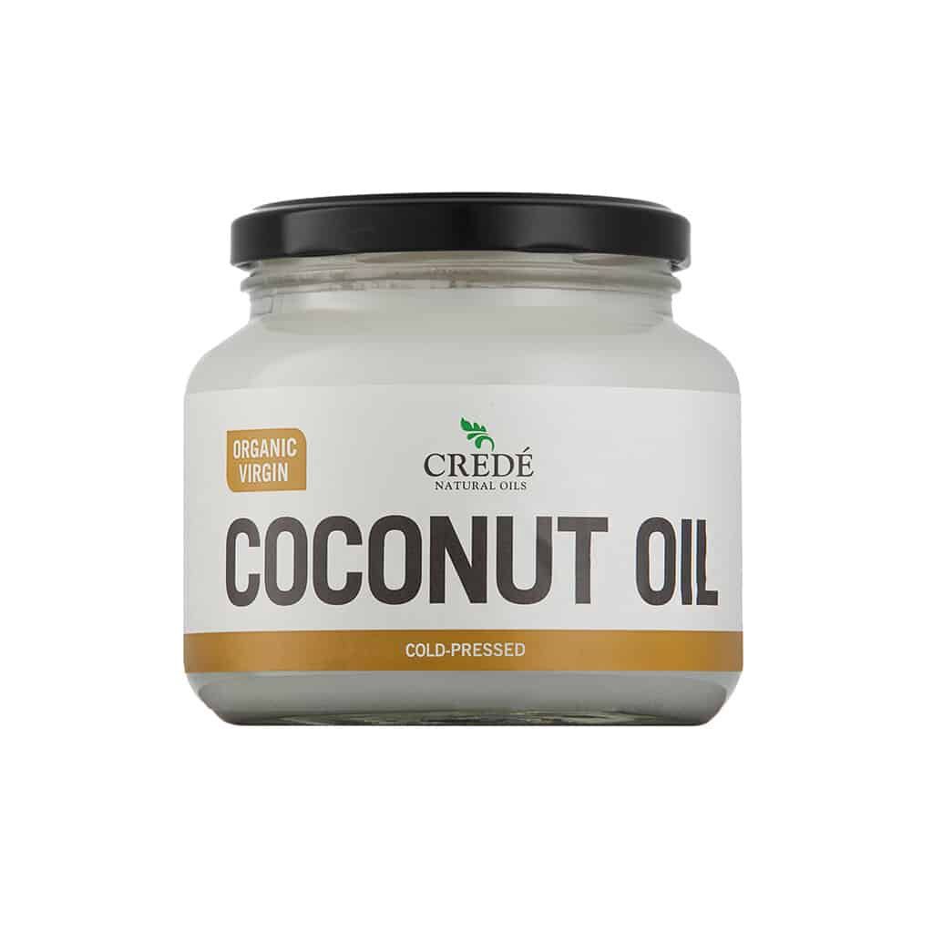 Crede Natural Oils - Coconut Oil, Virgin, Organic, Cold Pressed (Brown), size: 250ml