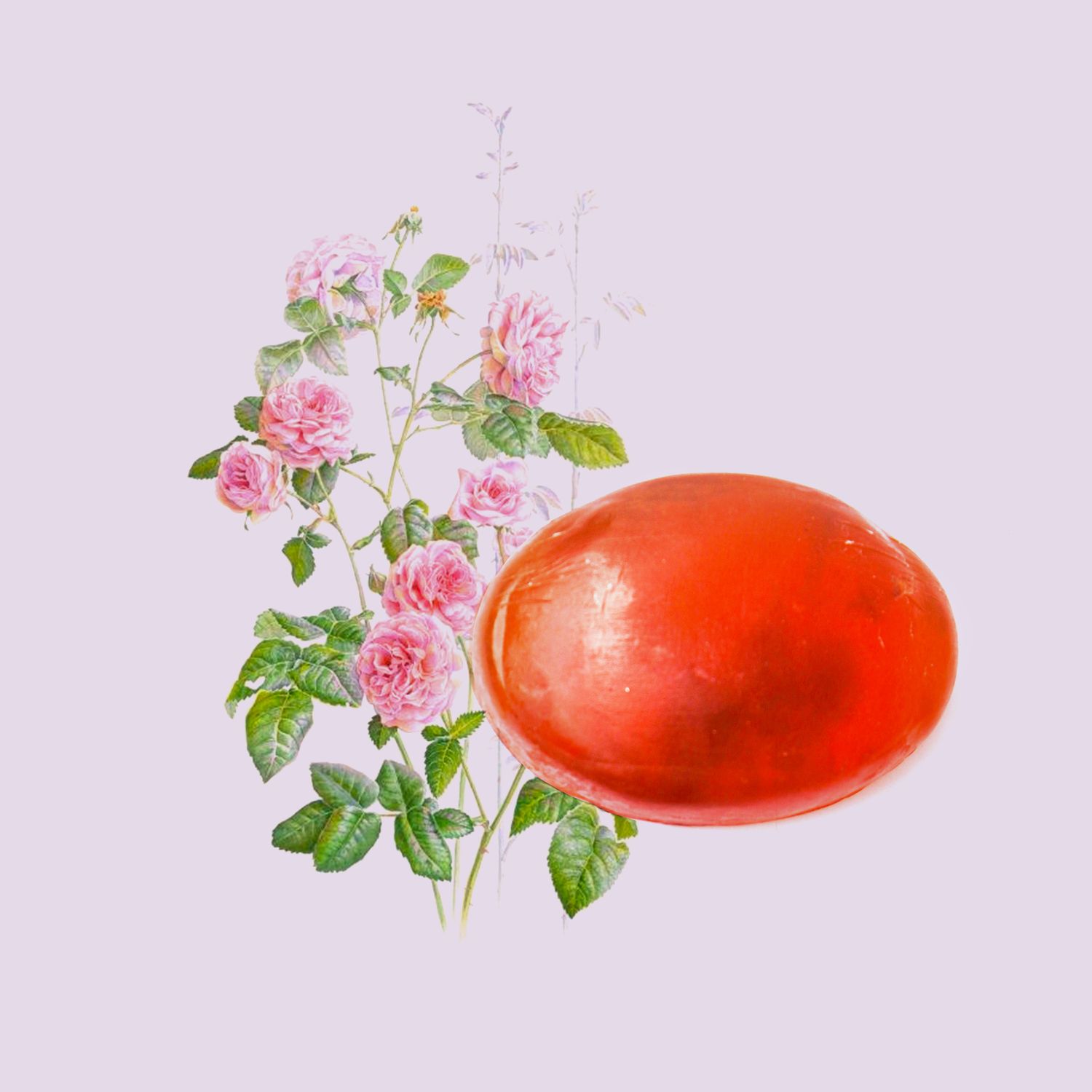 The Victorian Garden - English Rose Petal Soap - 110g