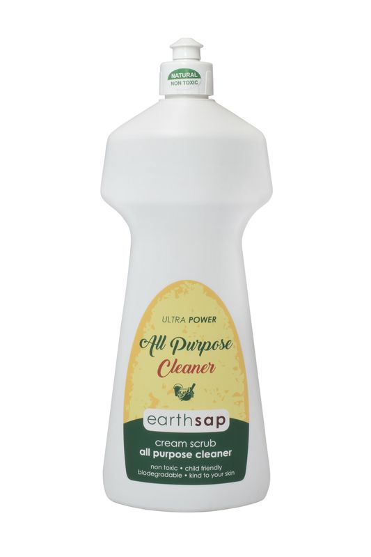 Earthsap - Cream scrub - all purpose cleaner - (extra- powerful)  - 750ml