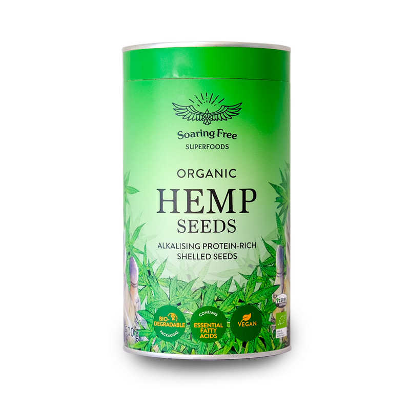 Soaring Free Superfoods - Hemp Seeds Hulled