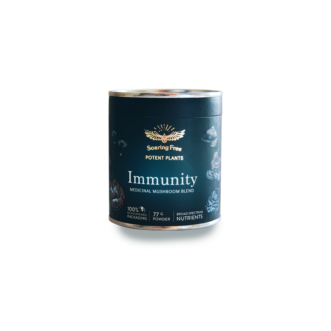 Soaring Free Superfoods - Immunity Mushroom Blend Powder - 77g