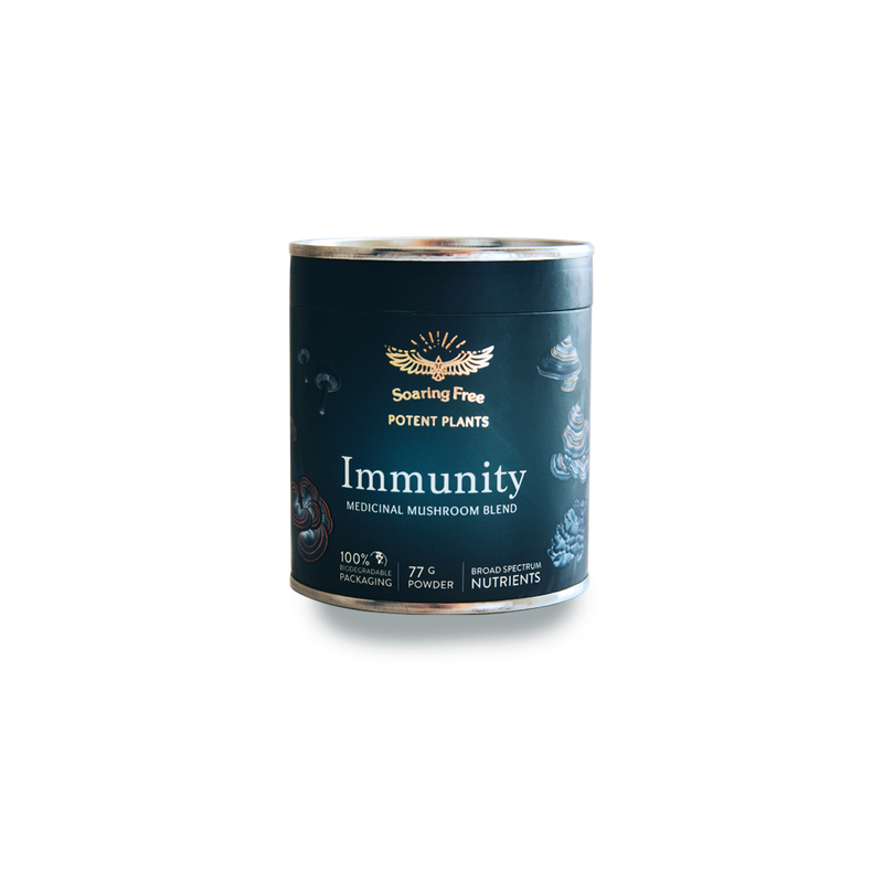 Soaring Free Superfoods - Immunity Mushroom Blend Powder - 77g