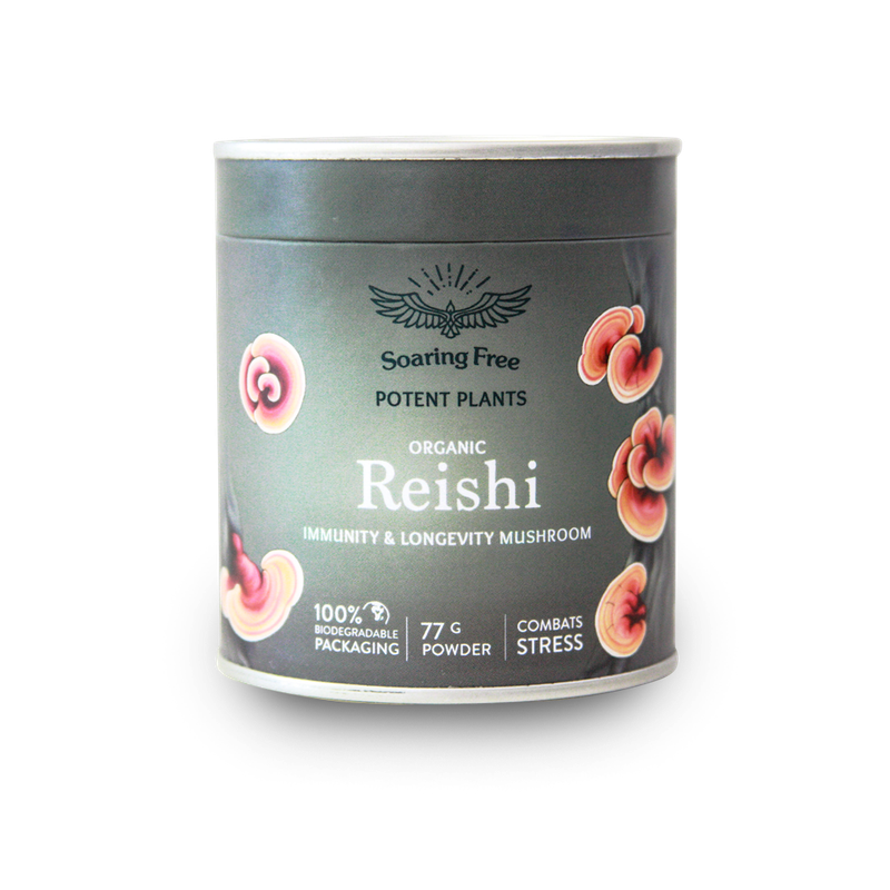 Soaring Free Superfoods - Reishi Powder - 77g