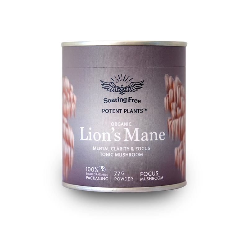 Soaring Free Superfoods - Lion's Mane Mushroom Powder - 77g