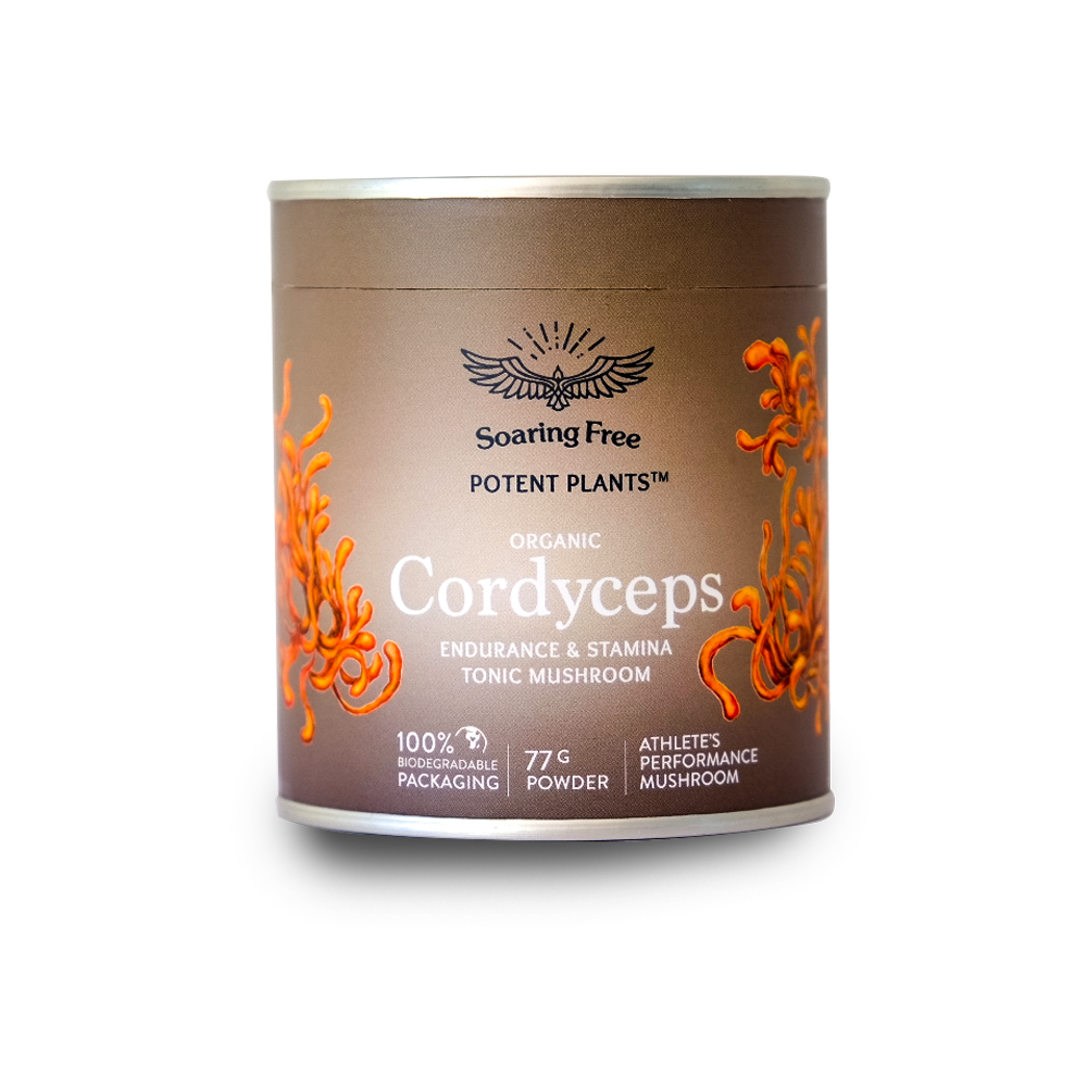Soaring Free Superfoods - Cordyceps Mushroom Powder - 77g