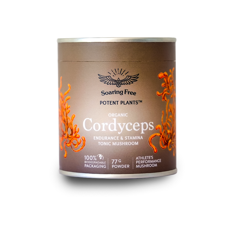 Soaring Free Superfoods - Cordyceps Mushroom Powder - 77g