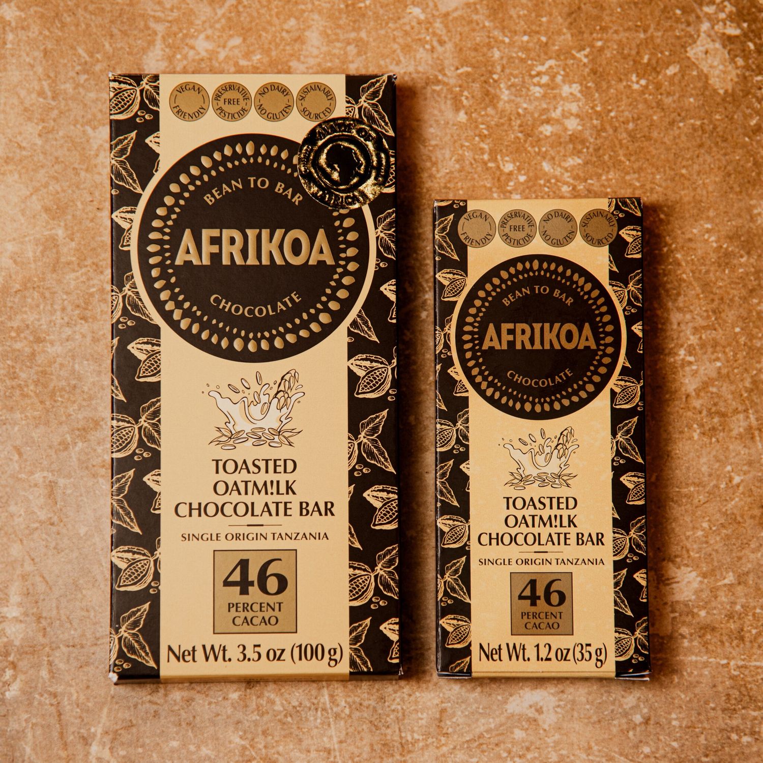 Afrikoa - Bar - 46% Oatmilk - 80g