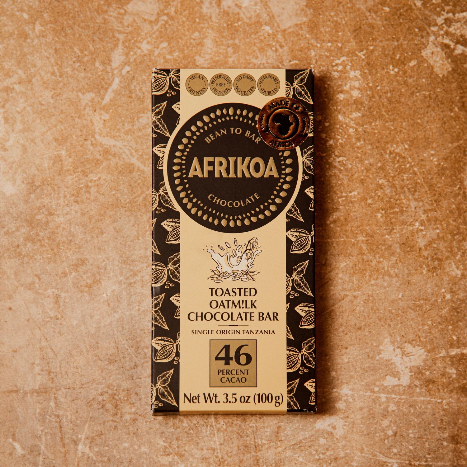 Afrikoa - Snack Bar - 46% Oatmilk - 35g