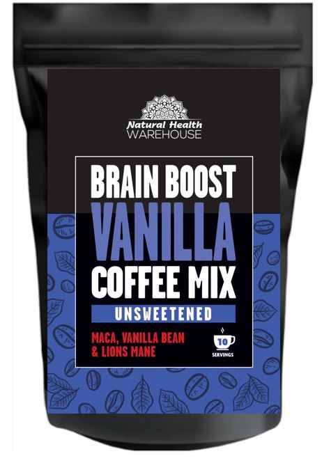 Cape Dutch - Brain Boost Vanilla Coffee Mix - Lions Mane &amp; Maca -150g