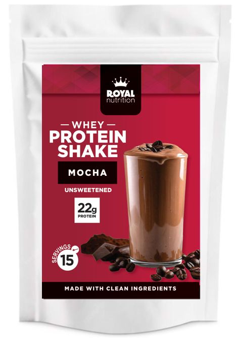 Royal Nutrition - Whey Protein Shake - Mocha - 450g