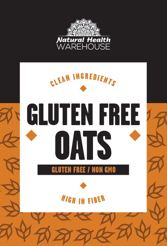 Natural Health - Rolled Oats, Gluten Free - 500g