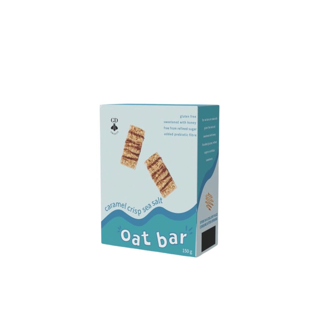 GD - Oat Bar - 150g, flavour: Caramel Crisp Sea Salt