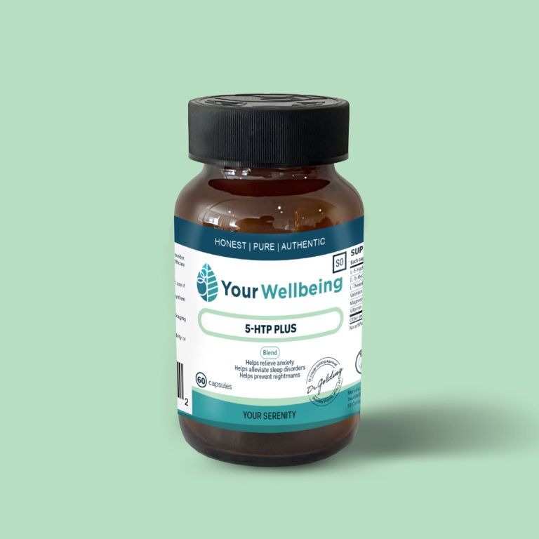 Your Wellbeing - 5-HTP-Plus (100mg) 60 Vegicaps