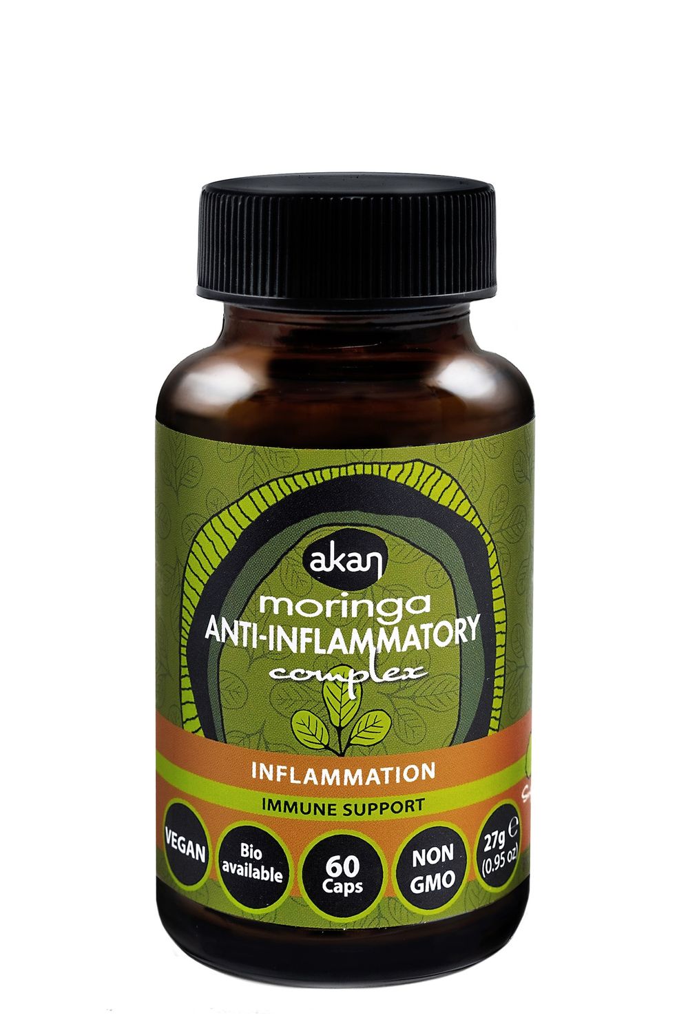 Akan - Moringa Anti-Inflammatory Complex - 60s