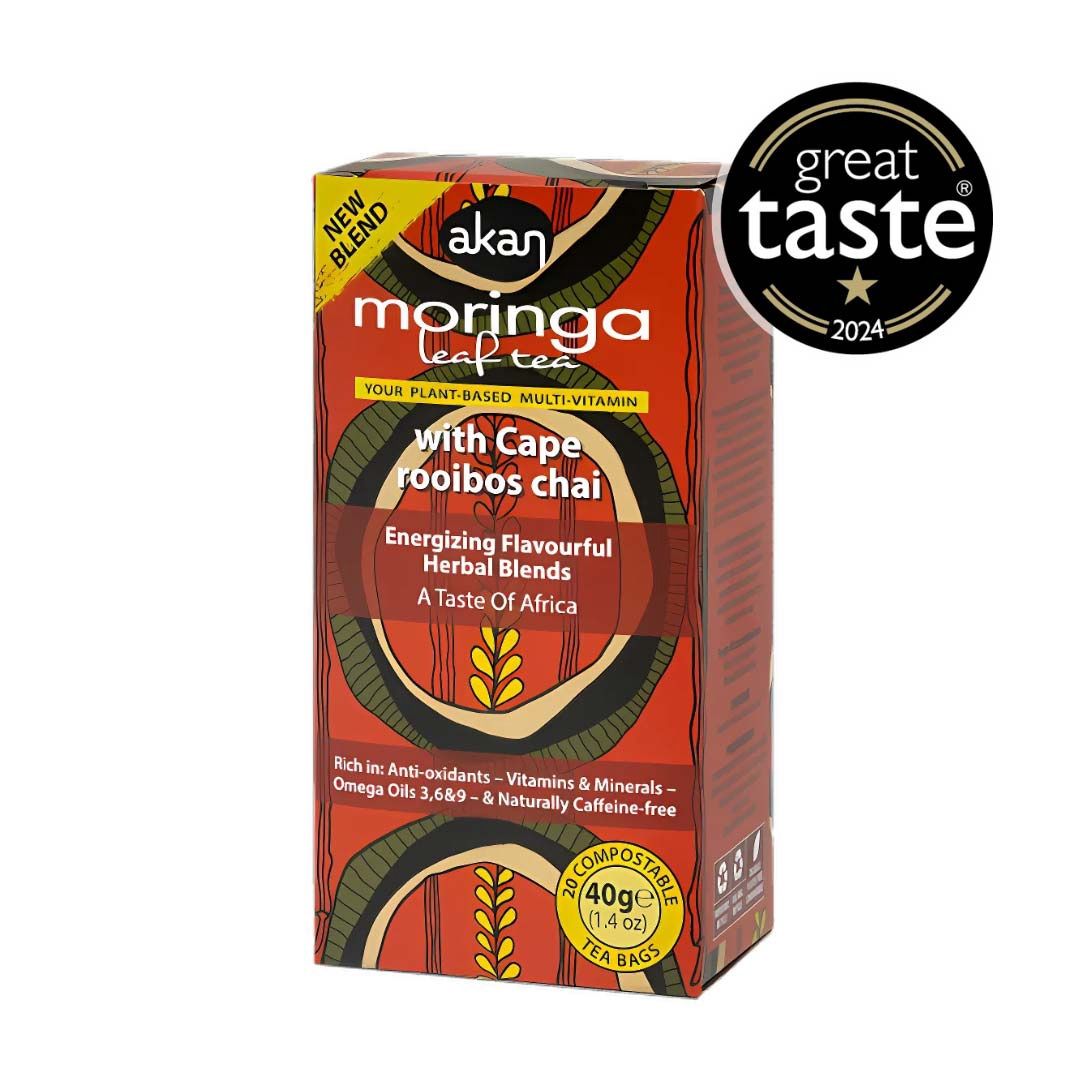 Akan - Moringa Cape Rooibos Chai Tea - 20's