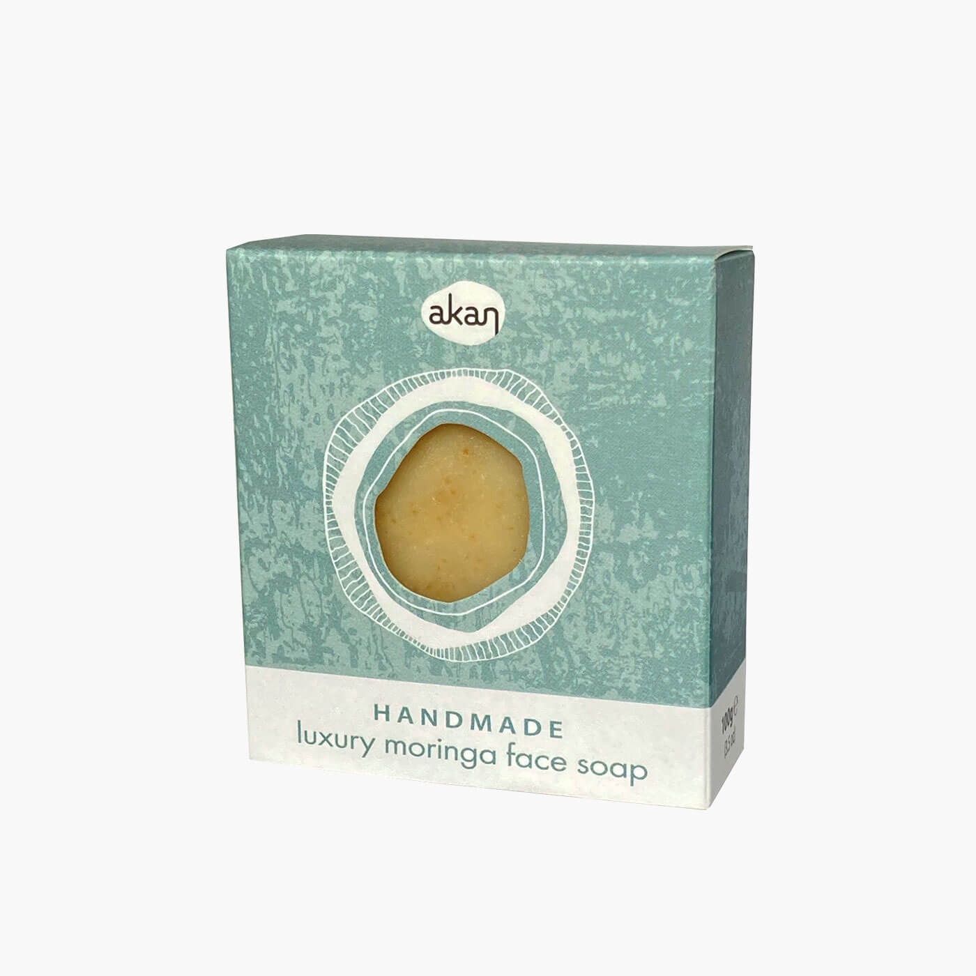 Akan - Handmade Luxury Moringa Face Soap - 100g