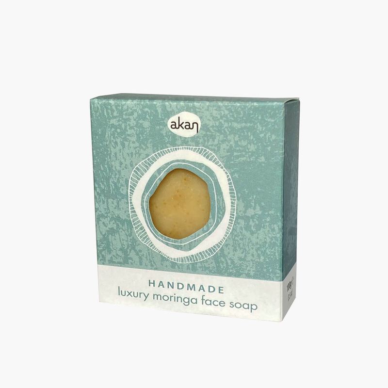 Akan - Handmade Luxury Moringa Face Soap - 100g