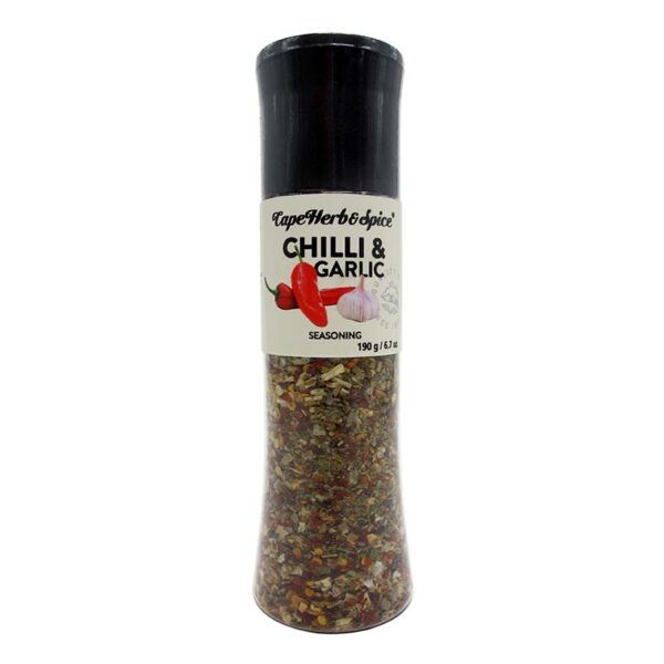 Cape Herb &amp; Spice - FSG Chilli &amp; Garlic Grinder - 190g