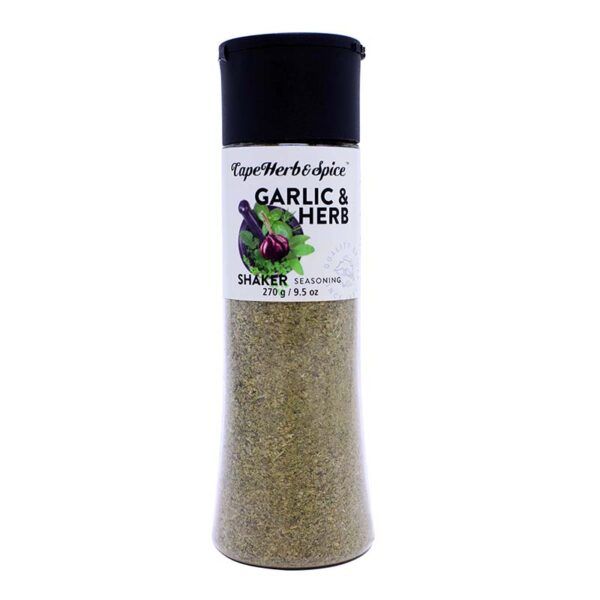 Cape Herb &amp; Spice - Garlic &amp; Herb Seasoning Shaker - 270g