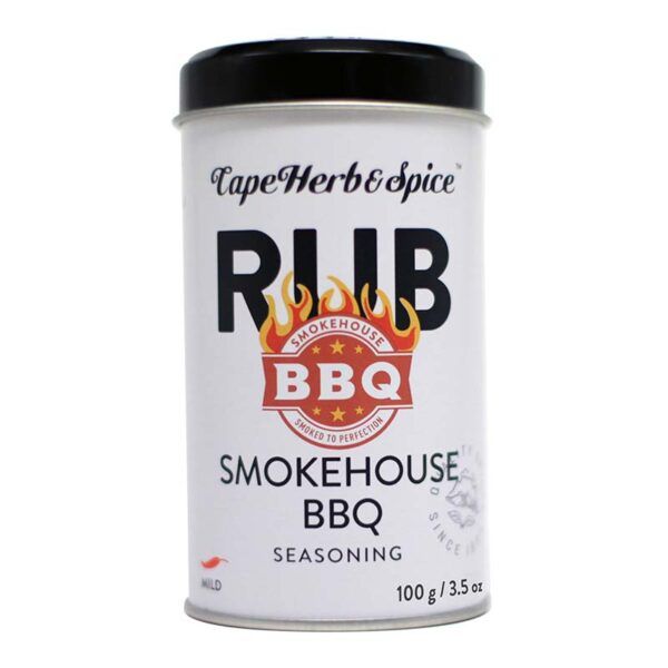 Cape Herb &amp; Spice - Rub Tin Smokehouse BBQ - 100g