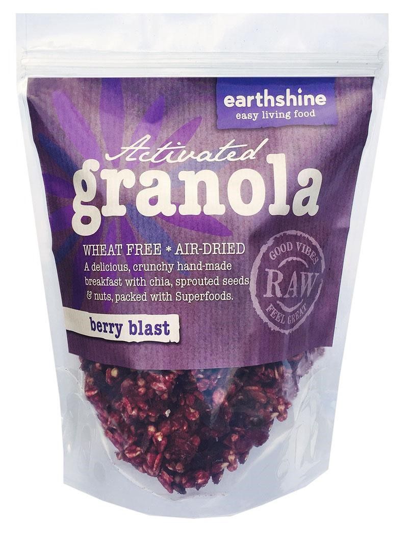 Earthshine - Activated Granola - 350g, flavour: Berry Blast