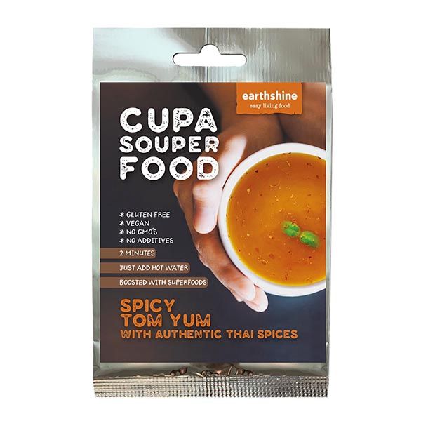 Earthshine - Cupa Souper Food - Singles, flavour: Spicy Tom Yum - 16g