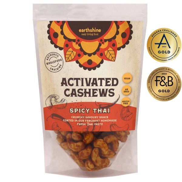 Earthshine - Activated Cashews, Spicy Thai - 180g