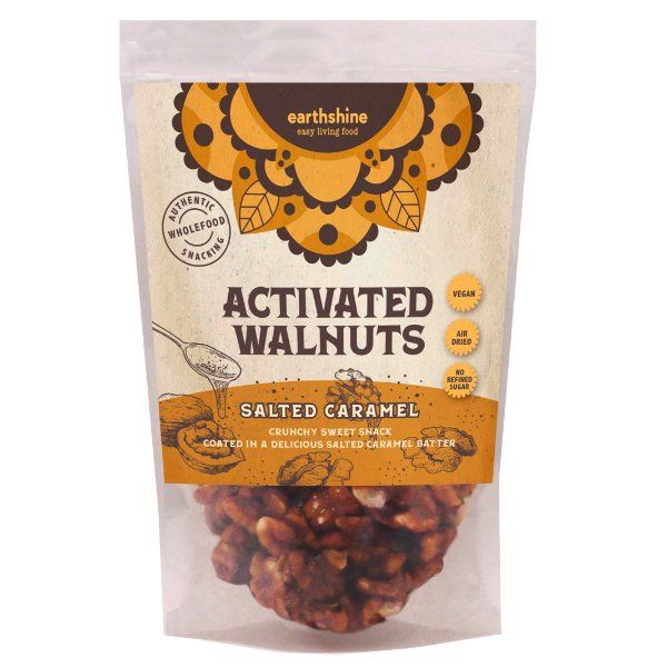 Earthshine - Activated Walnuts, Salted Caramel - 165g