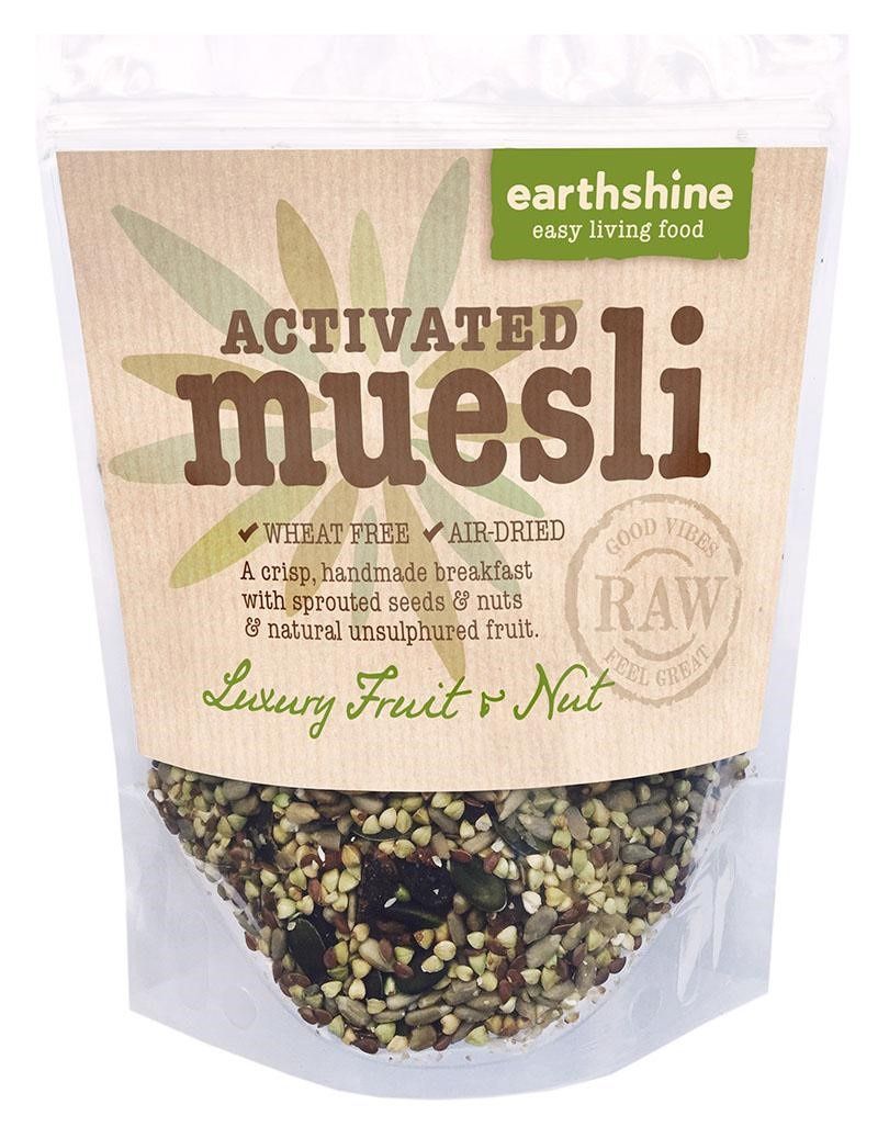 Earthshine - Activated Muesli, Luxury Fruit &amp; Nut - 350g
