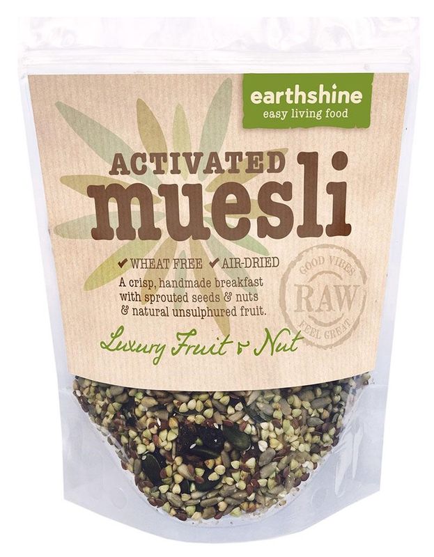 Earthshine - Activated Muesli, Luxury Fruit &amp; Nut - 350g