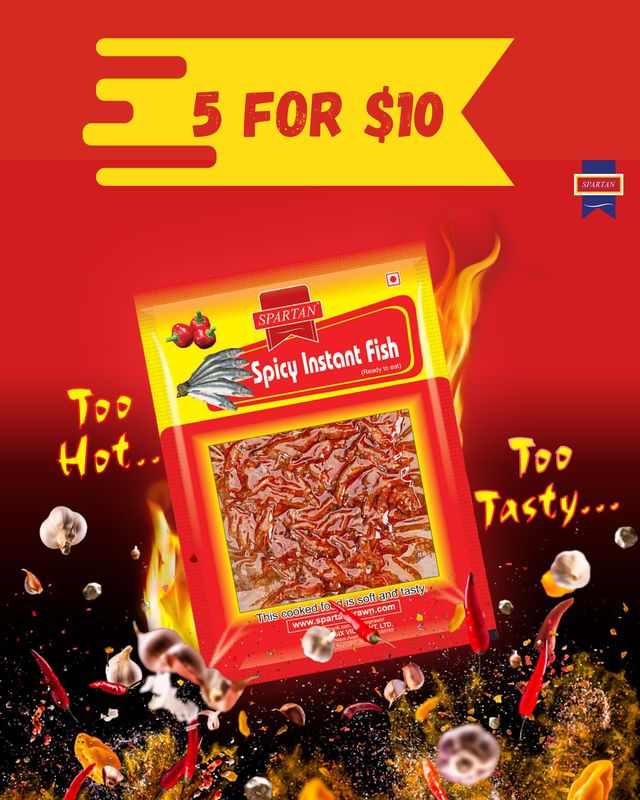 Spicy Instant Fish 5Pkt Deal