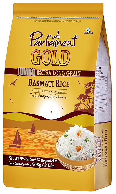 Parliament Gold Basmati Rice 2 lbs