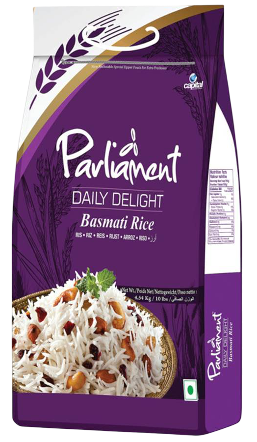 Parliament Daily Delight Basmati Rice 10 lbs