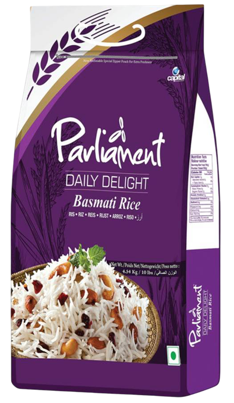 Parliament Daily Delight Basmati Rice 10 lbs